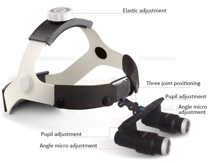 KWS FD-501K-1 Dental Medical Binocular Magnifying Loupe